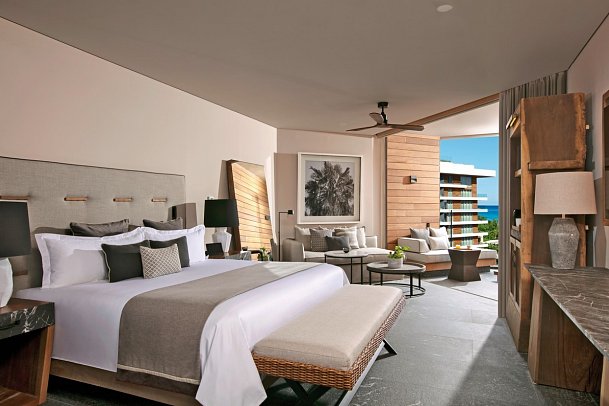 Secrets Moxché Playa del Carmen - Wohnbeispiel Juniorsuite Oceanview (Zimmercodierung J1M)