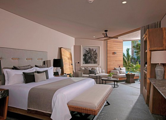 Secrets Moxché Playa del Carmen - Wohnbeispiel Juniorsuite Tropicalview (Zimmercodierung J1G)
