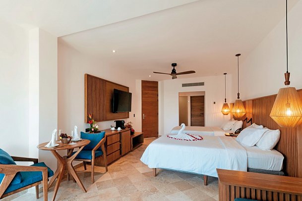 Akumal Bay Beach & Wellness Resort - Wohnbeispiel Premium Juniorsuite (Zimmercodierung JBO)
