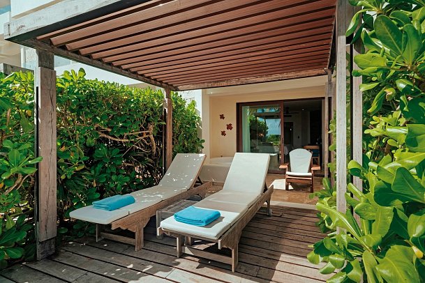 Akumal Bay Beach & Wellness Resort - Wohnbeispiel Juniorsuite Penthouse (Zimmercodierung J1D)