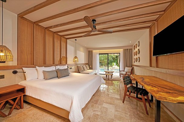 Bahia Principe Luxury Akumal - Wohnbeispiel Juniorsuite Premium (Zimmercodierung JM1)