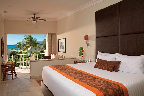 Dreams Tulúm Resort & Spa - Wohnbeispiel Preferred Club Juniorsuite Oceanview (Zimmercodierung J9O)
