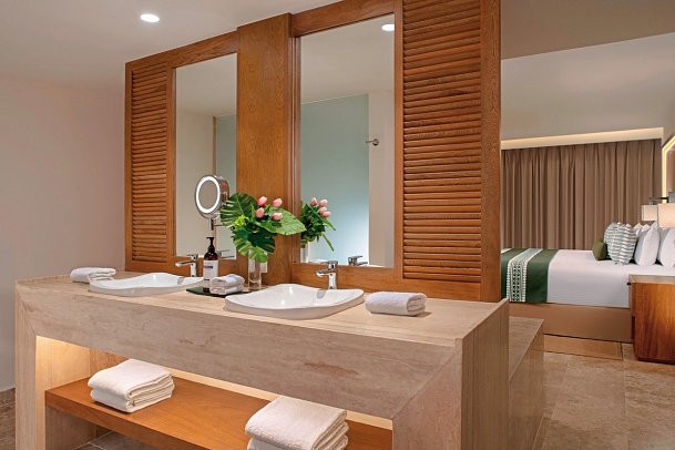 Dreams Sapphire Resort & Spa - Badbeispiel Indigo (Zimmercodierung JMO)