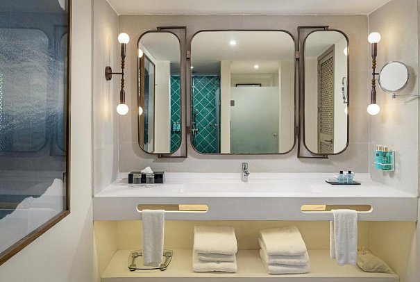 Ocean Coral & Turquesa - Badbeispiel (Zimmercodierung JB1)