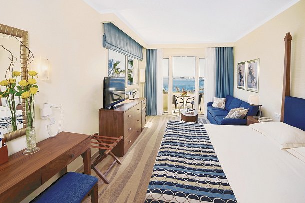 Alexander the Great Beach - Wohnbeispiel Doppelzimmer Superior Meerblick (Zimmercodierung DSM)