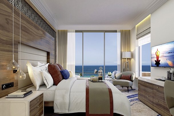 Amavi MadeForTwo Hotels - Wohnbeispiel Juniorsuite Meerblick (Zimmercodierung JBM)