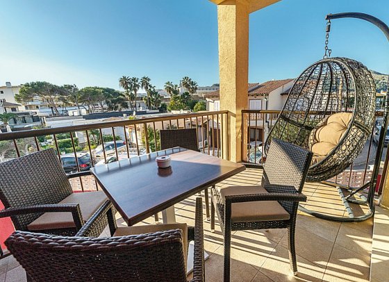 Paradise Residencial - Beispiel Balkon (Zimmercodierung AB2)