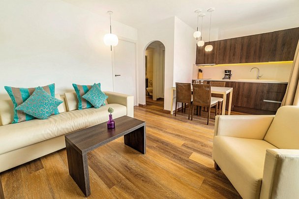 Paradise Residencial - Wohnbeispiel Apt. 1 Schlafzimmer (Zimmercodierung AB1)