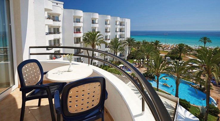 Hipotels Dunas Cala Millor - Beispiel Balkon (Zimmercodierung A2N)