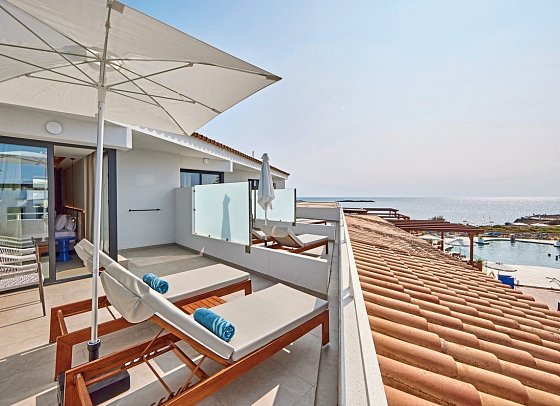 Universal Grand León & Spa - Beispiel Balkon (Zimmercodierung JBN)