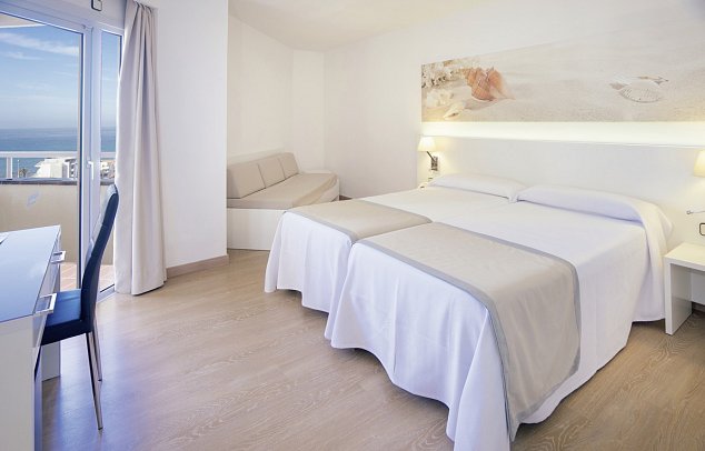 THB Maria Isabel - Wohnbeispiel Doppelzimmer Meerblick (Zimmercodierung DBM)