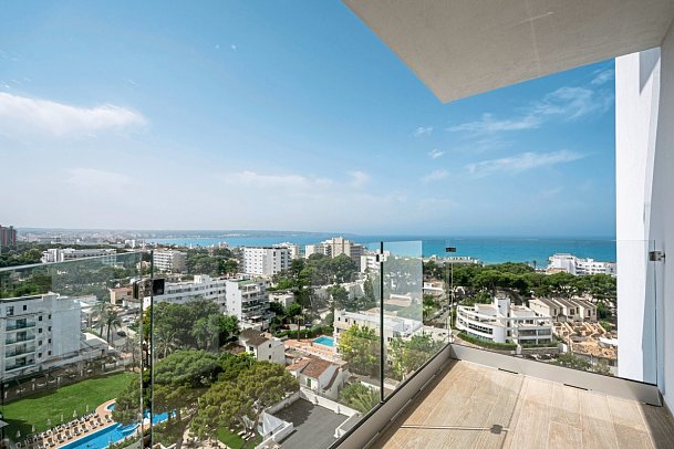 THB Maria Isabel - Wohnbeispiel Doppelzimmer Meerblick (Zimmercodierung DSM)