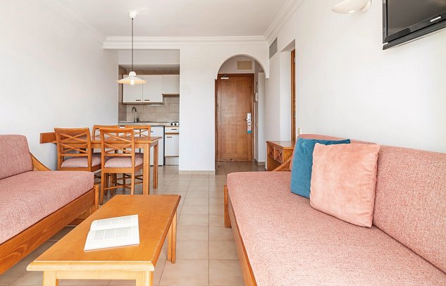 Inturotel Cala Azul - Wohnbeispiel Apt. 1 Schlafzimmer (Zimmercodierungen AB1, AP1 & ABP)