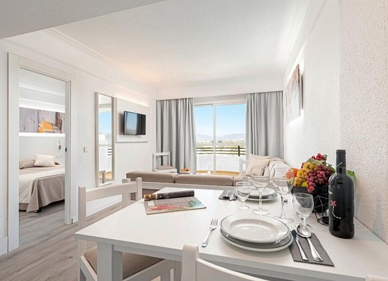 Alcudia Beach - Wohnbeispiel Appartement 1 Schlafzimmer (Zimmercodierung AB1)