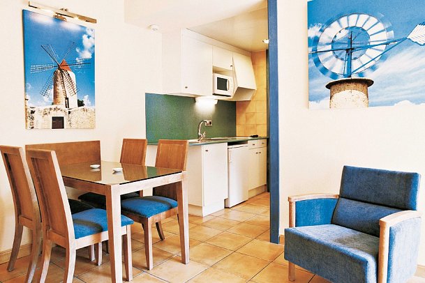 Occidental Playa de Palma - Wohnbeispiel Appartement 1 Schlafzimmer (Zimmercodierung AB1)