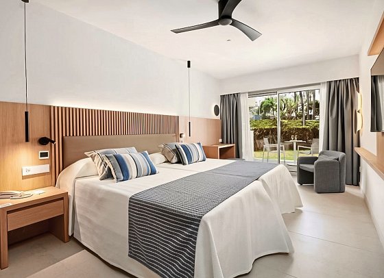 Hipotels Mediterraneo - Wohnbeispiel Doppelzimmer (Zimmercodierung DB1)