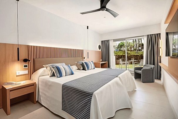 Hipotels Mediterraneo - Wohnbeispiel Doppelzimmer (Zimmercodierung DB1)