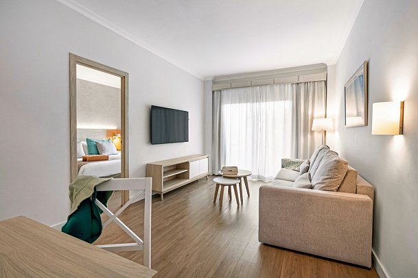 VIVA Blue & Spa - Wohnbeispiel Appartement 1 Schlafzimmer mit priv. Garten Selection Club (Zimmercodierung AN2)