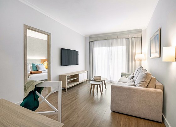 VIVA Blue & Spa - Wohnbeispiel Appartement 1 Schlafzimmer mit privatem Garten und Pool Selection Club (Zimmercodierung ANQ)