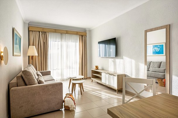 VIVA Blue & Spa - Wohnbeispiel Appartement 1 Schlafzimmer (Zimmercodierungen AB1, AB2, A1P & ABQ)