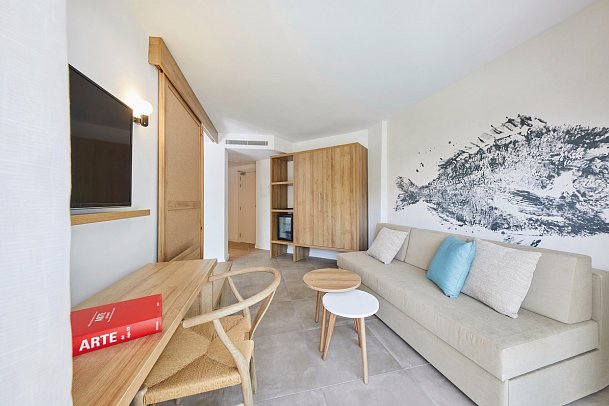 Sofia Alcudia Beach - Wohnbeispiel Juniorsuite (Zimmercodierungen JP1, JB1 & JBM)