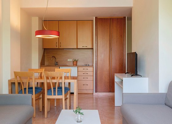 HM Mar Blau - Wohnbeispiel Appartement 1 Schlafzimmer (Zimmercodierungen AB1, AB2 & AP1)