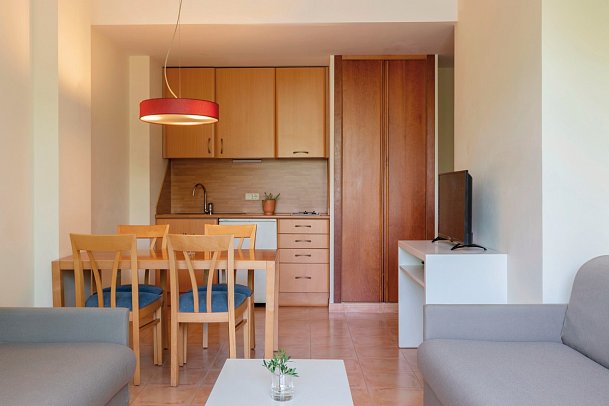 HM Mar Blau - Wohnbeispiel Appartement 1 Schlafzimmer (Zimmercodierungen AB1, AB2 & AP1)