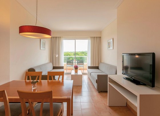HM Mar Blau - Wohnbeispiel Appartement 1 Schlafzimmer (Zimmercodierungen AB1, AB2 & AP1)