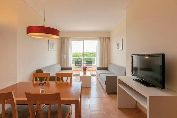 HM Mar Blau - Wohnbeispiel Appartement 1 Schlafzimmer (Zimmercodierungen AB1, AB2 & AP1)