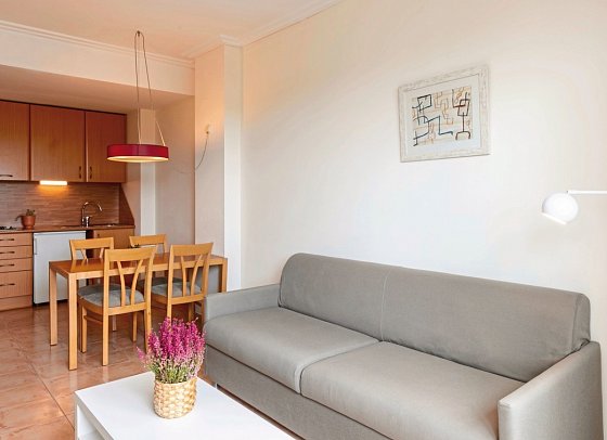 HM Mar Blau - Wohnbeispiel Appartement 1 Schlafzimmer (Zimmercodierungen AB1, AB2 & AP1)