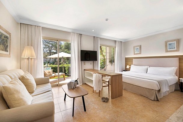 VIVA Cala Mesquida Suites & Spa Adults Only 16+ - Wohnbeispiel Juniorsuite mit privatem Garten (Zimmercodierung JB2)