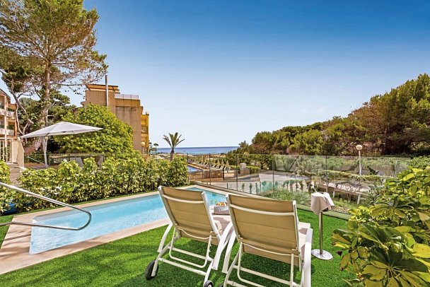 VIVA Cala Mesquida Suites & Spa Adults Only 16+ - Wohnbeispiel Juniorsuite mit privatem Pool Selection Club (Zimmercodierung JNQ)
