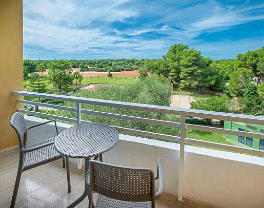 Exagon Park - Beispiel Balkon (Zimmercodierungen DB1, DB2, FB1, AB1 & DE1)