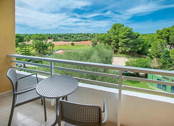 Exagon Park - Beispiel Balkon (Zimmercodierungen DB1, DB2, FB1, AB1 & DE1)