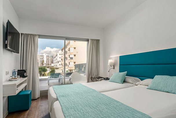 Alua Leo - Wohnbeispiel Doppelzimmer Superior (1. Etage mit Terrasse) (Zimmercodierung DS1)