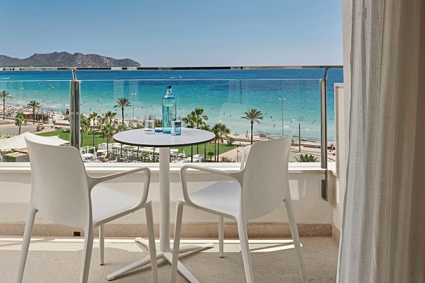 Hipotels Flamenco - Beispiel Balkon (Zimmercodierung DNM)