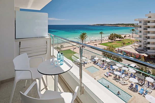 Hipotels Flamenco - Beispiel Balkon (Zimmercodierungen D1N & DCN)