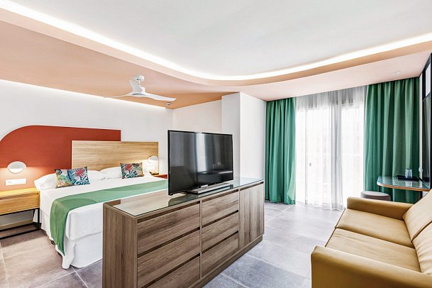 RIU Concordia - Wohnbeispiel Doppelzimmer (28qm. mit Sofa) (Zimmercodierung DB2)