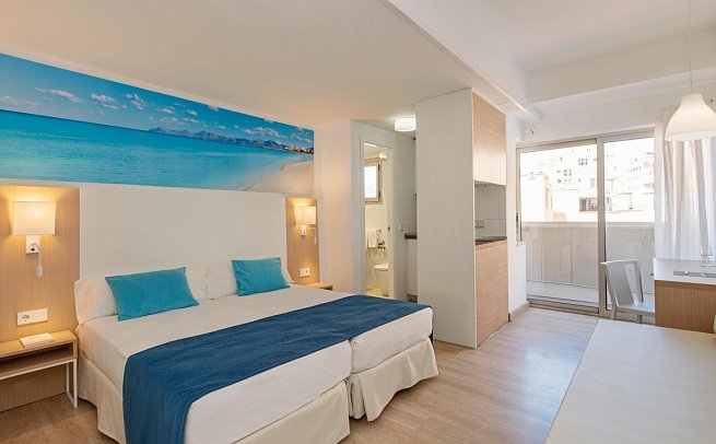 whala!beach - Wohnbeispiel Studio (Zimmercodierungen SB1 & SB2)