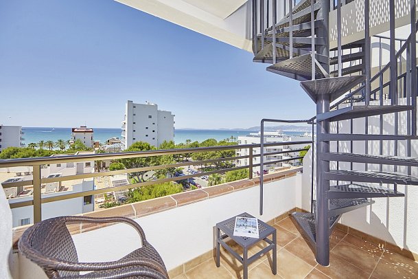 Principe - Wohnbeispiel Doppelzimmer Superior Meerblick (Zimmercodierung DSM)