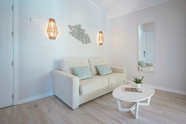 Blau Colonia Sant Jordi - Wohnbeispiel Suite Gartenblick (Zimmercodierungen W1G & W2G)