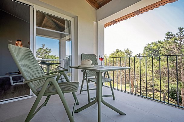 Blau Colonia Sant Jordi - Beispiel Balkon (Zimmercodierungen WS1 & WS2)