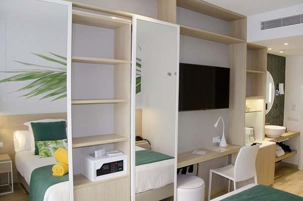 BQ Paguera Boutique - Wohnbeispiel Doppelzimmer (Zimmercodierung DB1)