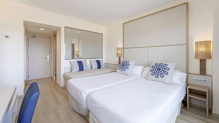 Globales Janeiro - Wohnbeispiel Doppelzimmer (Zimmercodierungen DB1, DB2, DBP, D2P, D3P, DBM & D2M)