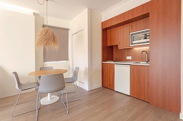 Marins Playa - Wohnbeispiel Appartement 1 Schlafzimmer (Zimmercodierungen AB1 & AB2)