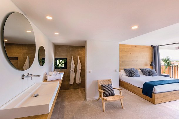 Las Gaviotas Suites - Wohnbeispiel Doppelzimmer Gartenblick (Zimmercodierung DBG)