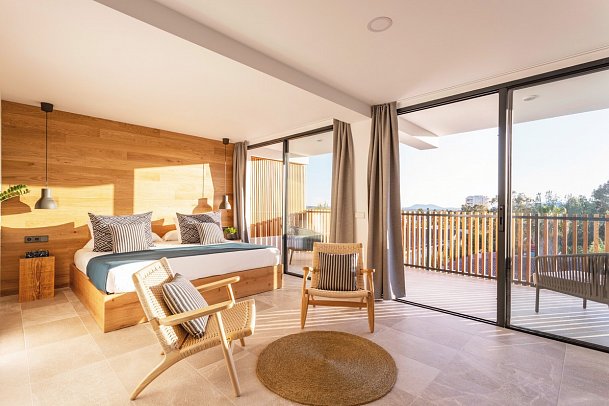 Las Gaviotas Suites - Wohnbeispiel Juniorsuite Premium (Zimmercodierungen JP1, JM1, JMP & JMD)