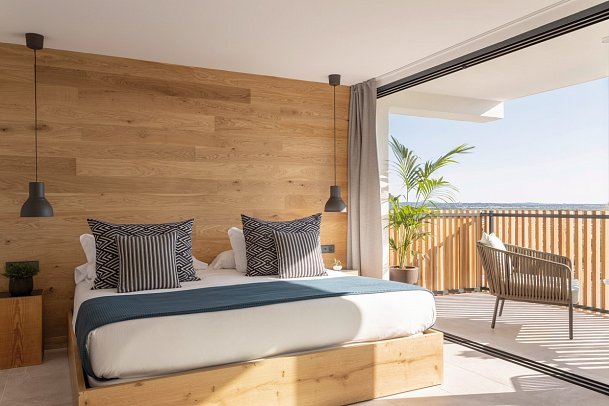 Las Gaviotas Suites - Wohnbeispiel Juniorsuite Premium (Zimmercodierungen JP1, JM1, JMP & JMD)