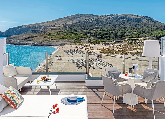 VIVA Cala Mesquida Resort & Spa - Beispiel Terrasse (Zimmercodierung ATM)
