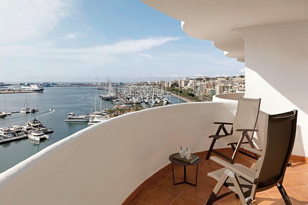 Palma Bellver Affiliated by Meliá - Wohnbeispiel Doppelzimmer Premium Meerblick (Zimmercodierung DMM)